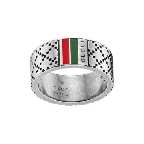 Bague homme argent gucci sale